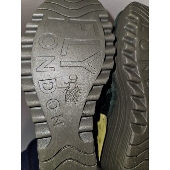 New! Fly London Yamy YAMY266FLY Womens Green Suede Ankle & Booties Boots 36 $110 - Picture 7 of 15